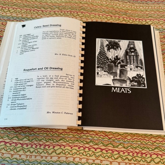 One of a Kind Cookbook from Junior League of Mobile Spiral Bound - Picture 6 of 11